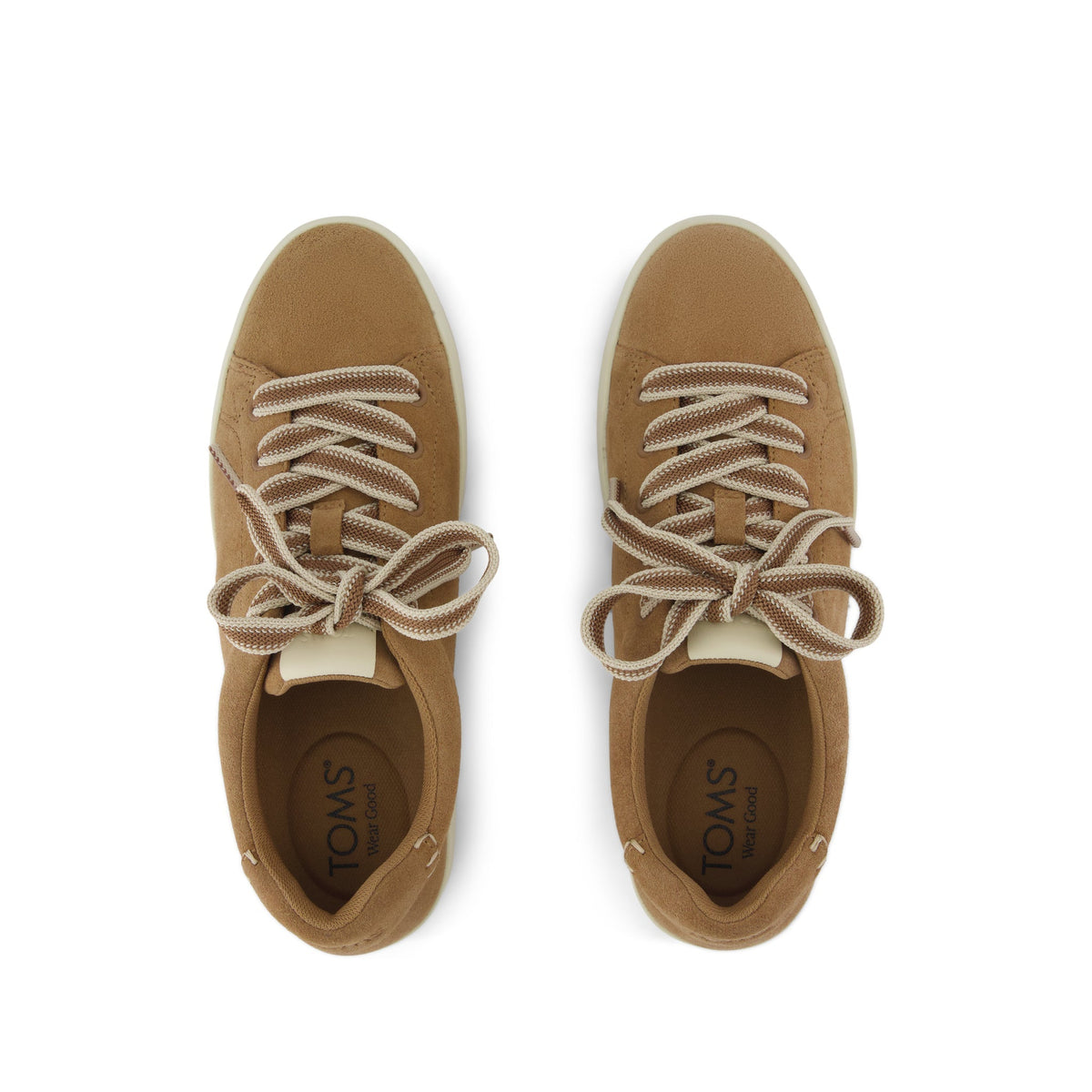 Womens Rea Lace-Up Platform Sneaker Toffee Suede - sneakers - view 5