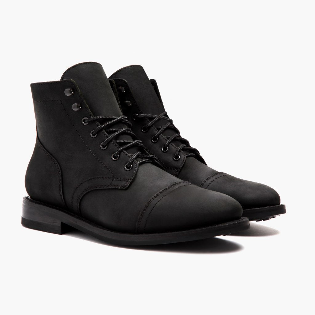 Captain | Black Matte - western-boots