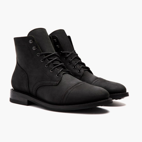 Captain | Black Matte - western-boots