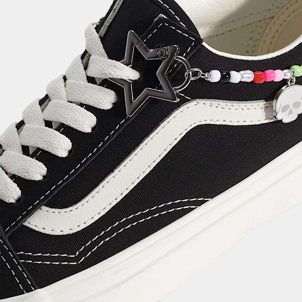 Old Skool Grade School Lifestyle Shoes (Charms Black/Marshmallow) - sneakers - view 4