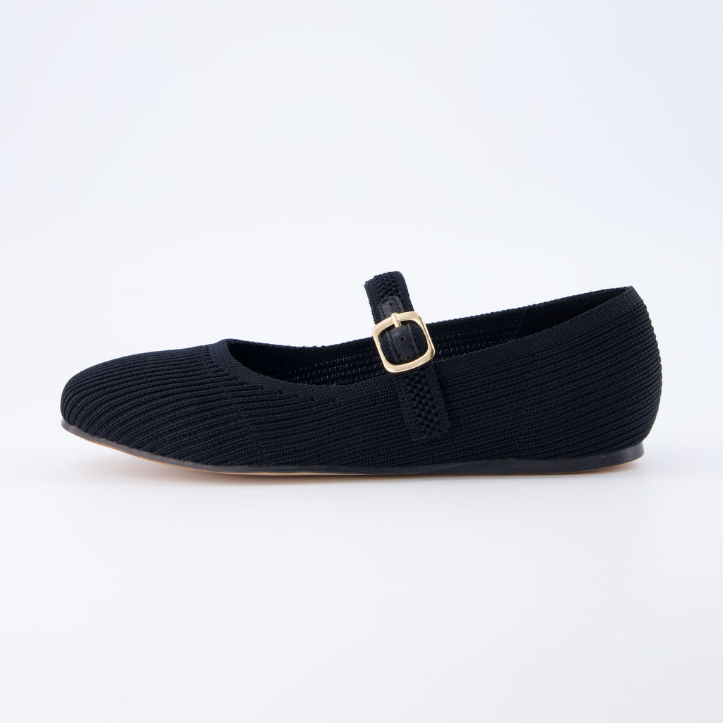 Petal Mary Jane Knit Flat - flats