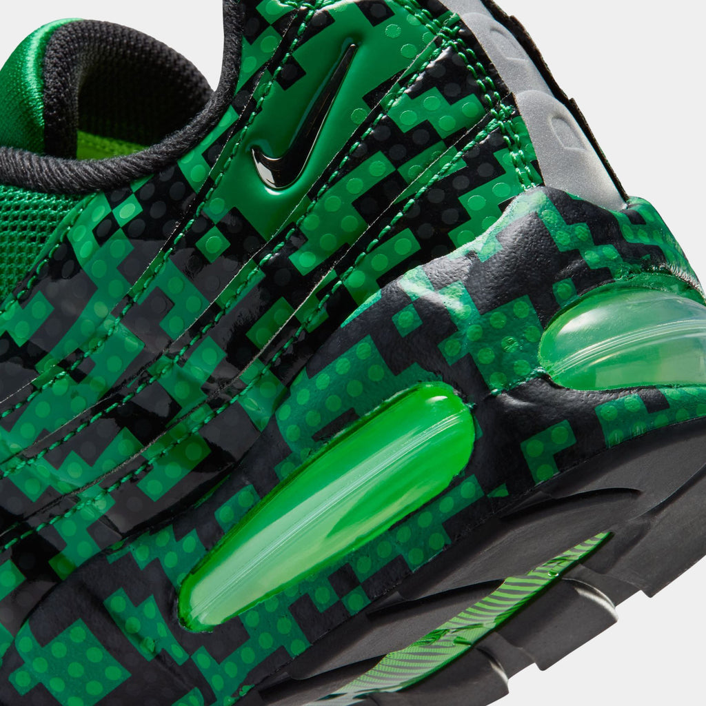 LEGO x Air Max 95 Lucky Green Grade School Lifestyle Shoes (Lucky Green/Metallic Silver/Black/Green Strike/Dark Concord) Free Shipping - sneakers - view 6